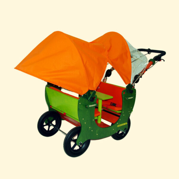 Krippenwagen Viersitzer Einsteiger mit E-Antrieb